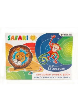 Papier kolorowy A5/10K Safari (25szt)