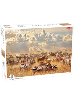 Puzzle Zebra Herd 500 elementów