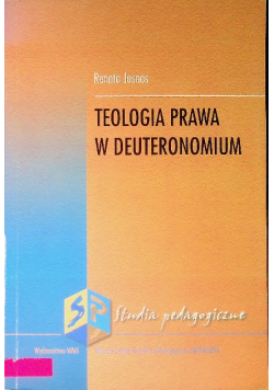 Teologia Prawa W Deuteronomium