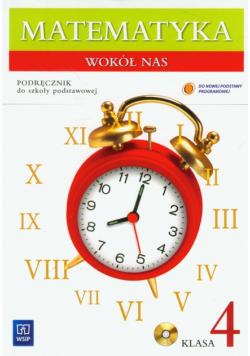 Matematyka wokół nas 4 podręcznik z płytą CD