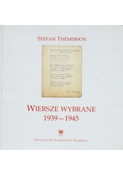 Themerson Wiersze  wybrane 1939 - 1945