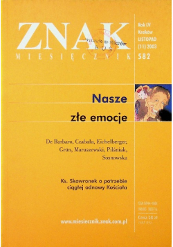 Znak miesięcznik Nr 578 / 03