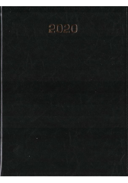 Kalendarz 2020 Tygodniowy A4 Baladek zielony ANIEW