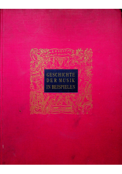 Geschichte der Musik in Beispielen 1931 r.