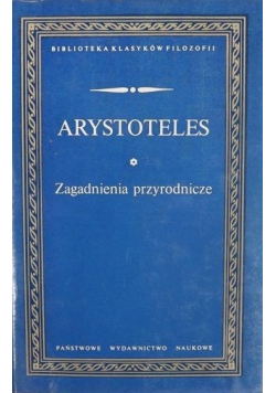 Arystoteles Zagadnienia przyrodnicze BKF