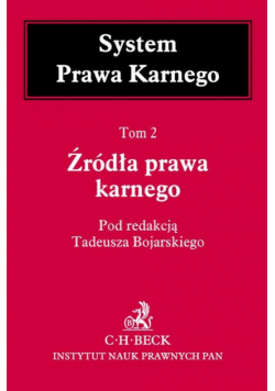 Źródła prawa karnego t.2