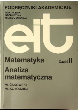 Analiza matematyczna część II