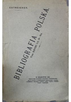Bibliografia polska 1930 r