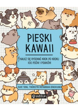 Pieski kawaii. Naucz się rysować krok po kroku