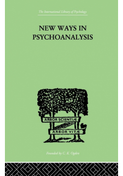New Ways in Psychoanalysis