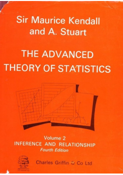 The advanced theory of statistics Vol 2