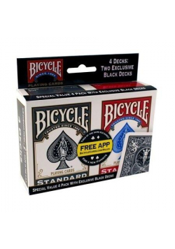 Karty Rider Back 4-pak BICYCLE