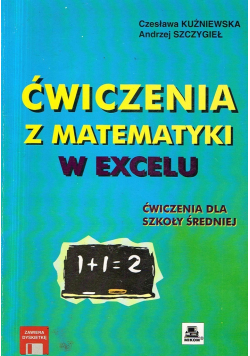 Ćwiczenia z matematyki w Excelu