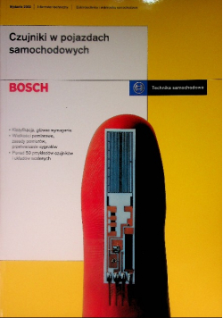 Bosch Czujniki w pojazdach samochodowych