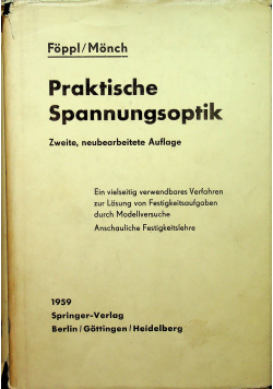 Praktische Spannungsoptik