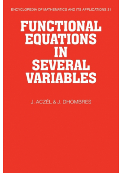 Functional Equations in Several Variables
