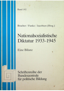 Nationalsozialistische Diktatur 1933 1945