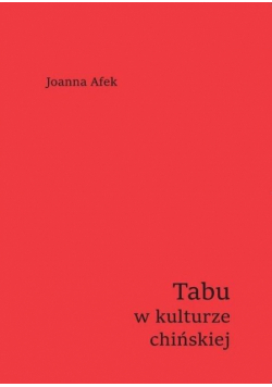 Tabu w kulturze chińskiej