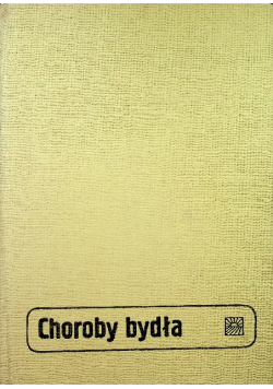 Choroby bydła