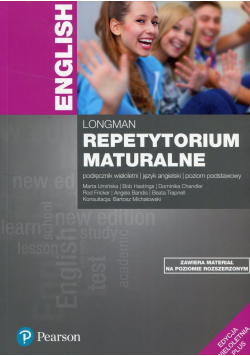 Longman Repetytorium maturalne Podręcznik wieloletni Poziom podstawowy + Testy maturalne NOWE