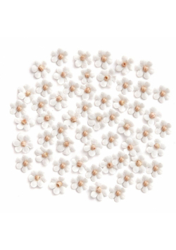 Kwiaty papierowe 1cm 60szt