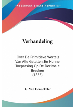 Verhandeling