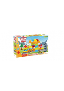Baby Blocks Kolejka 58 elementów
