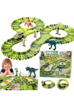 Tor wyścigowy Dinozaury 120el