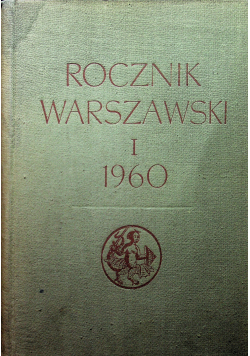 Rocznik Warszawski I