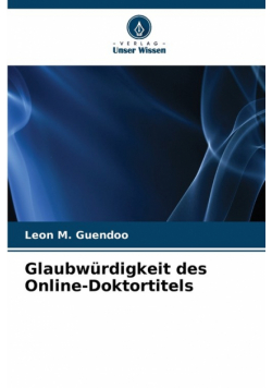 Glaubwürdigkeit des Online-Doktortitels
