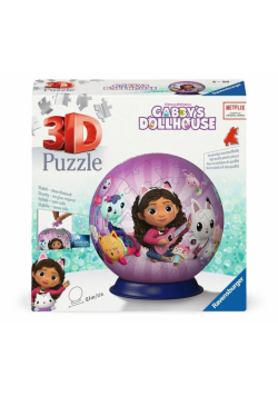 Puzzle 3D Kula: Koci Domek Gabi