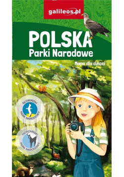 Mapa dla dzieci - Polska. Parki Narodowe