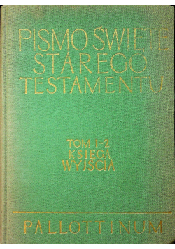 Pismo Święte Starego Testamentu Tom I - 2