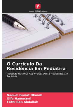 O Currículo Da Residência Em Pediatria