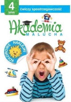 Akademia malucha. 4 latek ćwiczy spostrzegawczość
