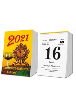 Kalendarz 2021 zdzierak SD2