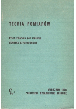 Teoria pomiarów