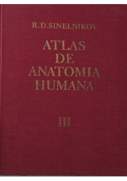 Atlas de anatomia humana Tom III