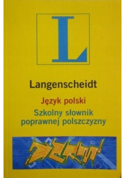 Język polski Szkolny słownik poprawnej polszczyzny NOWA