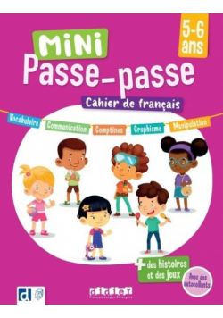 Mini Passe-Passe ćw. 5-6 lat Vocabulaire + online