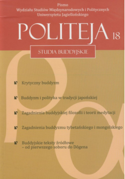 Politeja 18 4/2011: Studia buddyjskie