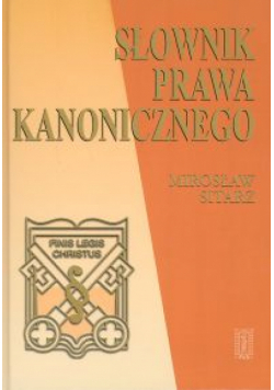 Słownik prawa kanonicznego