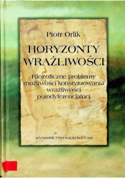 Horyzonty wrażliwości