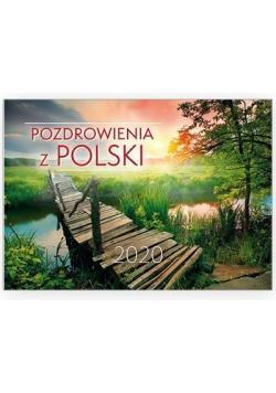 Kalendarz 2020 Ścienny - Pozdrowienia z Polski