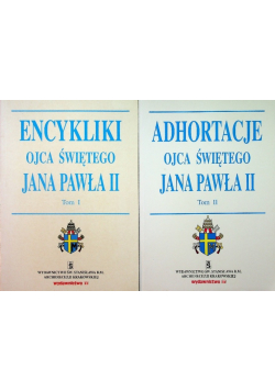 Adhortacje Ojca Świętego Jana Pawła II Tom I i II