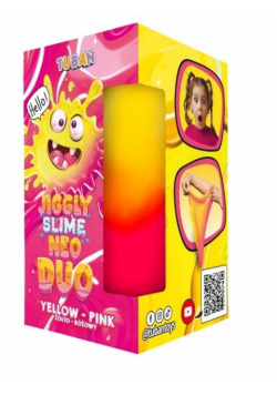 Jiggly Slime Neo Duo żółto różowy 430 g