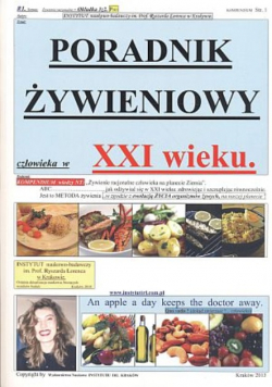 Poradnik żywieniowy człowieka w XXI wieku