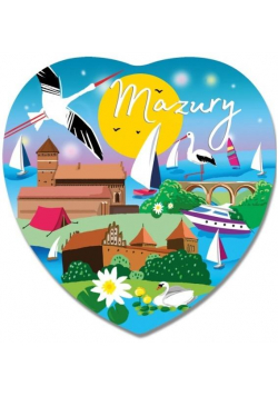 Magnes I love Poland Mazury ILP-MAG-C-MAZ-21