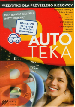Auto Teka B Materiały do nauki jazdy z płytą CD