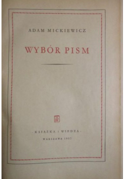 Wybór pism